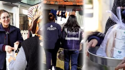 Torbalı Belediyesi, ihtiyaç sahibi vatandaşlara yönelik sıcak yemek hizmetini sürdürüyor.