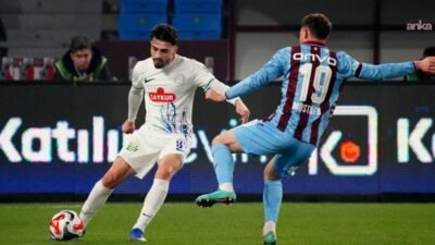 Trabzonspor, Süper Lig’in 26. haftasında ağırladığı Rizespor’u 1-0 mağlup etti.