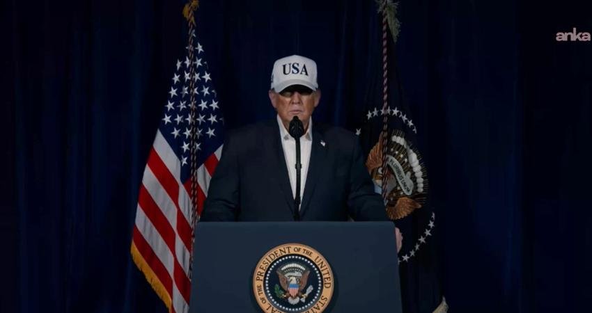 ABD Başkanı Donald Trump, ABD-İsrail ortak saldırılarında İran'ın dini lideri