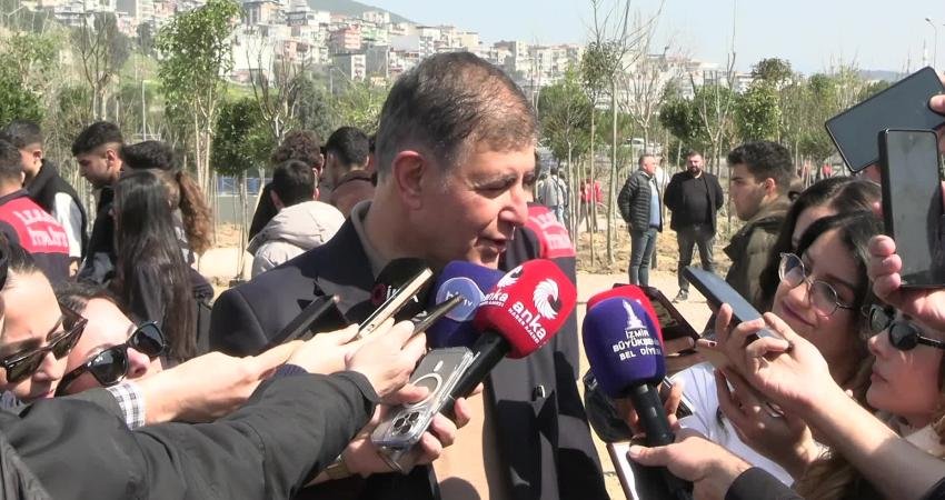 İzmir Büyükşehir Belediye Başkanı Cemil Tugay, Aşık Veysel Rekreasyon Alanı