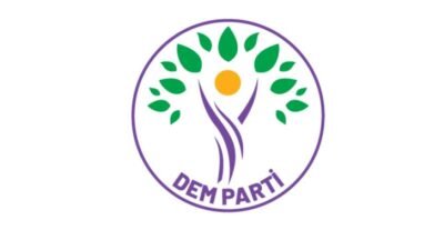 DEM Parti Eş Genel Başkanları Tülay Hatimoğulları ve Tuncer Bakırhan,