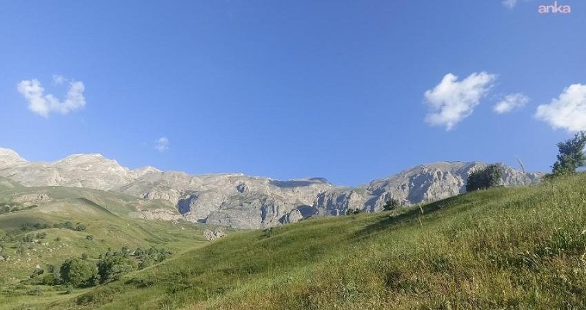 Tunceli’nin Pülümür ilçesinde Hel Dağı mevkiinde yürütülen krom madenciliği faaliyetlerine