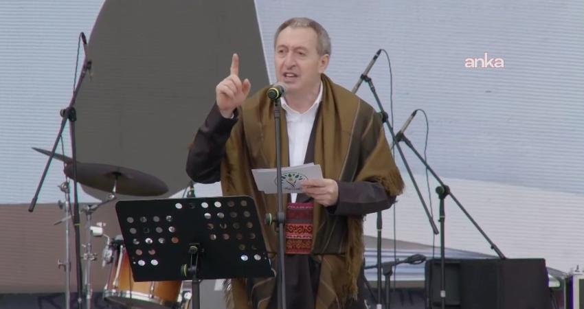 DEM Parti Eş Genel Başkanı Tuncer Bakırhan, dün Van'da düzenlenen