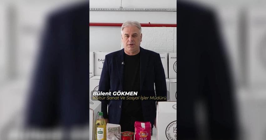 Turgutlu Belediyesi'nin ramazan ayı dolayısıyla hayata geçirdiği "Mübarek Ramazan Ayında