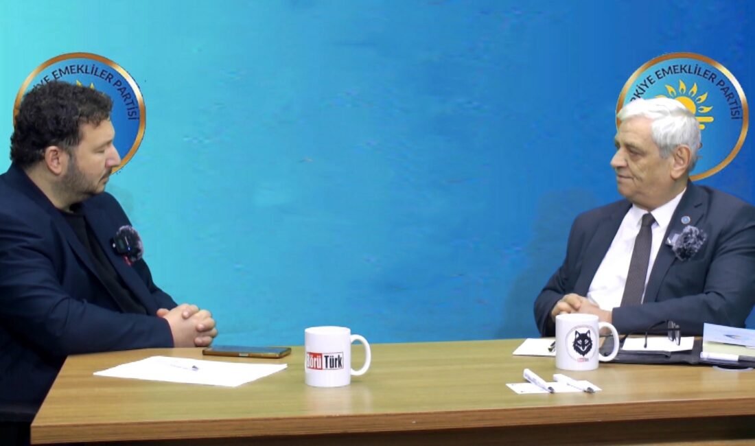 Türkiye Emekliler Partisi Genel Başkanı Oktay Akçın, Börü TV’de katıldığı