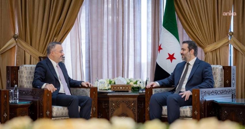 Türkiye'nin Şam Büyükelçisi Nuh Yılmaz, Suriye Dışişleri Bakanı Esad Hasan