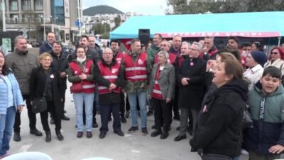 Tutuklanarak görevden uzaklaştırılan Kuşadası Belediye Başkanı Ömer Günel için Aydın'da kurulan