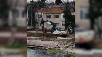 Tuzla Belediyesi, ilçenin önemli tarihi miras alanlarından Mercan Sahili’ndeki Antik