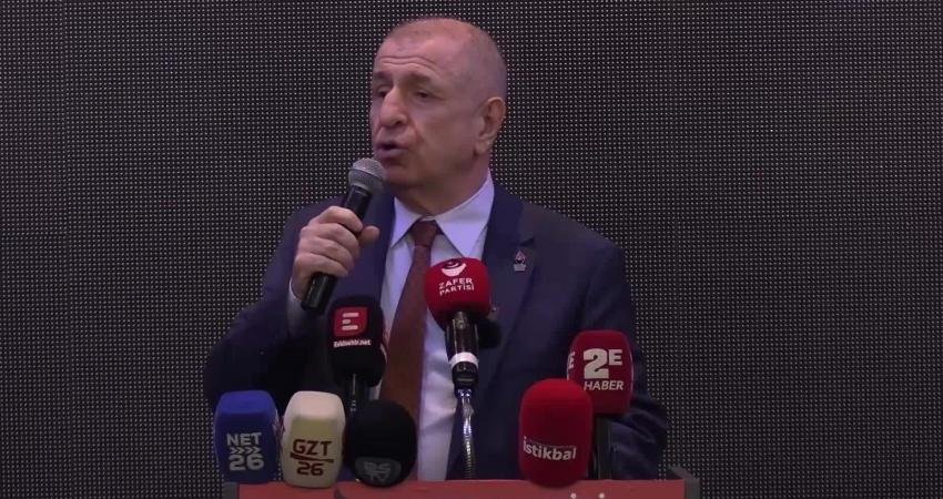 Ümit Özdağ: “Kim Abdullah Öcalan’a af çıkartırsa hesabını sandıkta sorun” Zafer Partisi Genel Başkanı Ümit Özdağ, “Kim Abdullah Öcalan’a af