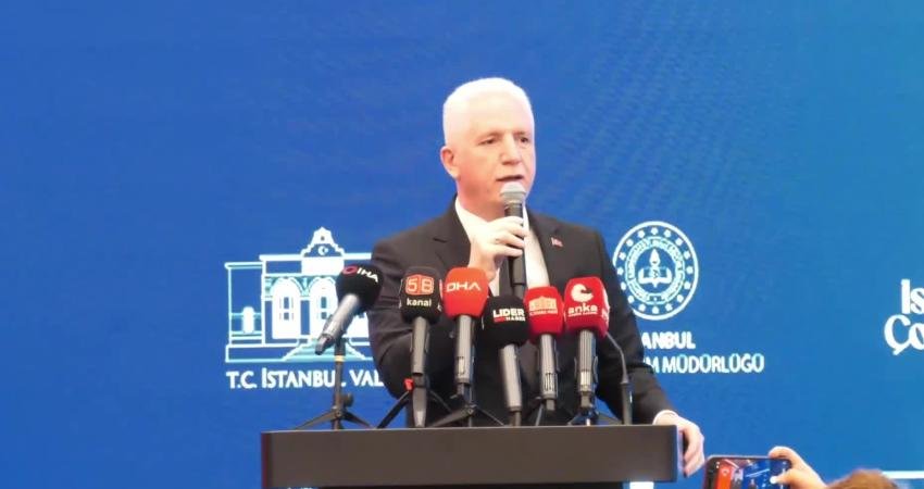 İstanbul Valiliği,Türkiye Yüzyılı Çocukları için iftar programı düzenledi. Programda konuşan