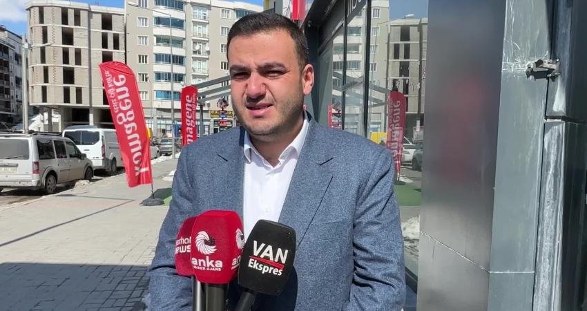 Van’da esnaf temsilcileri, ABD ve İsrail'in İran'a saldırısıyla başlayan savaşın