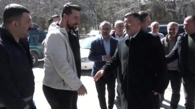 CHP Malatya Milletvekili Veli Ağbaba, Şeker-İş Sendikası Malatya Şubesi’ni ziyaret