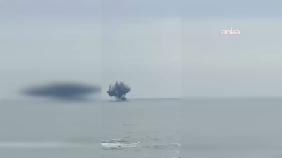 Ordu’nun Ünye ilçesinde kıyıya vuran insansız deniz aracının aktif ve