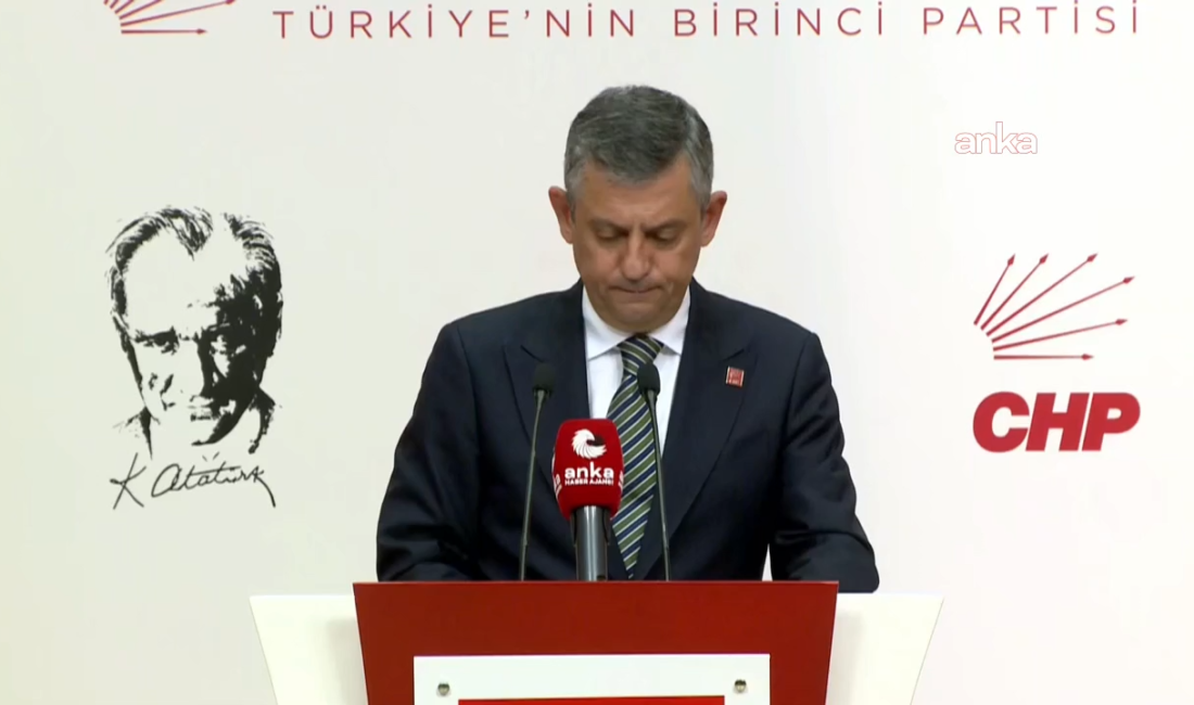 CHP Genel Başkanı Özgür Özel, TBMM Başkanı Numan Kurtulmuş’tan talep