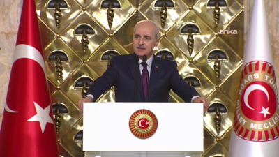 TBMM Başkanı Numan Kurtulmuş, Cumhurbaşkanı Erdoğan'ın katılımıyla milletvekillerine iftar verdi.