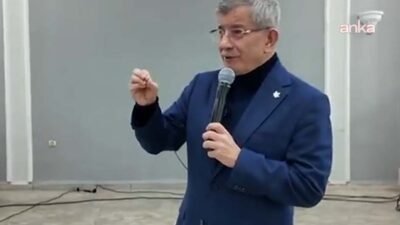 Gelecek Partisi Genel Başkanı Ahmet Davutoğlu, İstanbul Silivri’nin Büyükkılıçlı Mahallesi’nde