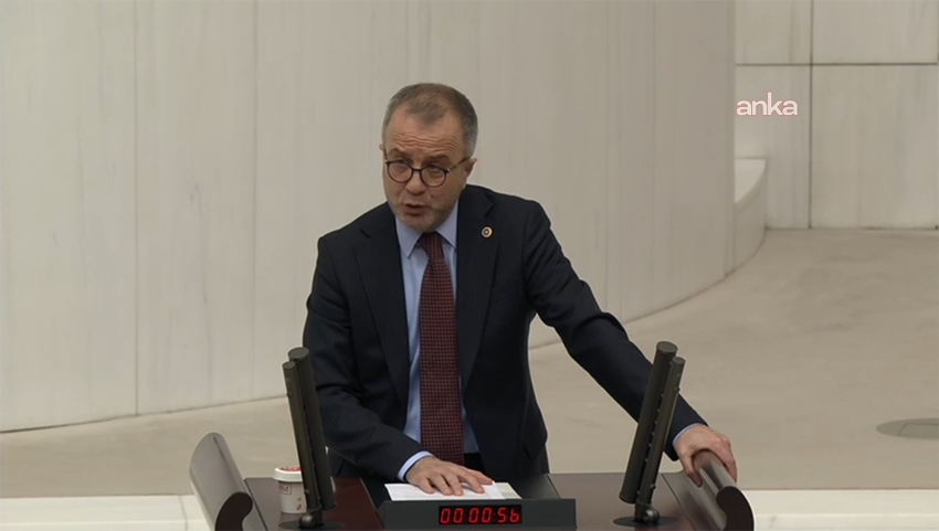 CHP Ankara Milletvekili Okan Konuralp, BirGün gazetesi muhabiri İsmail Arı’nın tutuklanmasına