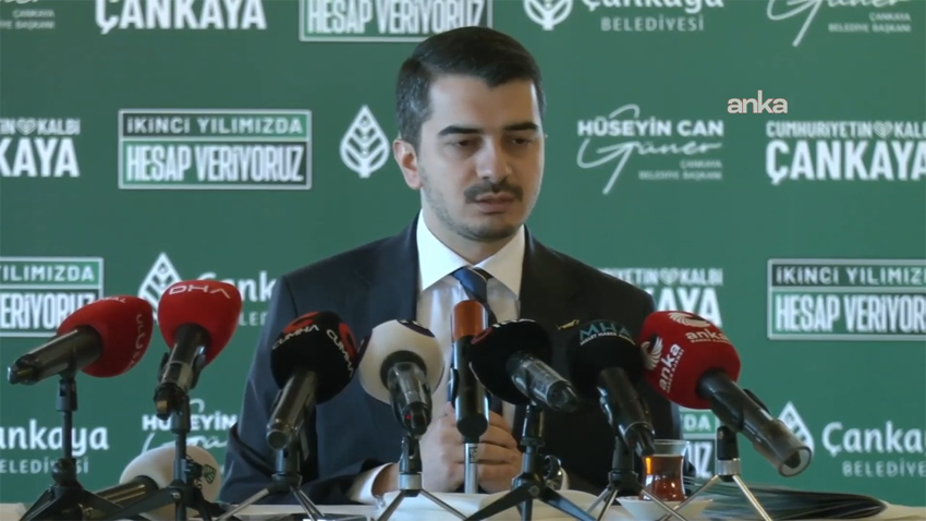 Çankaya Belediye Başkanı Hüseyin Can Güner, göreve gelmelerinden bu yana ihtiyaç