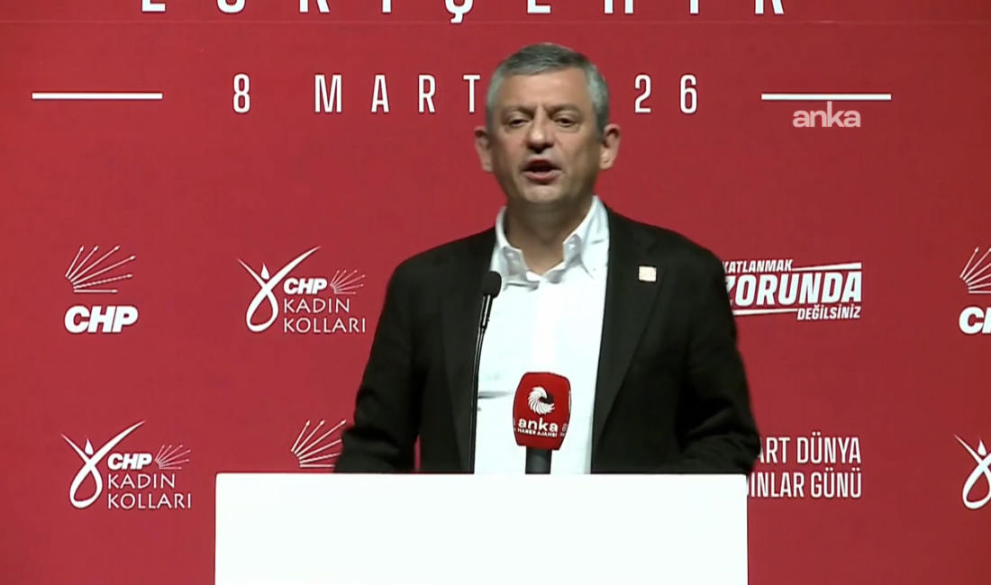 CHP Genel Başkanı Özgür Özel, "Biz bugün toplumsal cinsiyet eşitliğinin