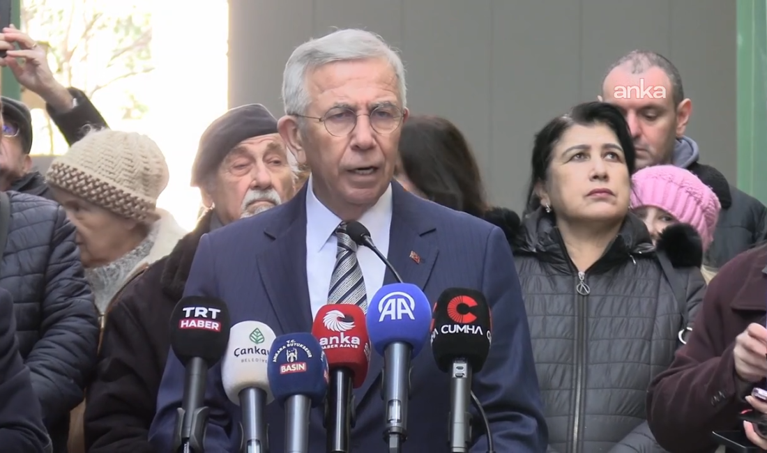 Ankara Büyükşehir Belediye (ABB) Başkanı Mansur Yavaş, Esat Hal içerisinde