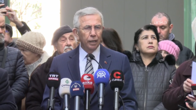 Ankara Büyükşehir Belediye (ABB) Başkanı Mansur Yavaş, Esat Hal içerisinde