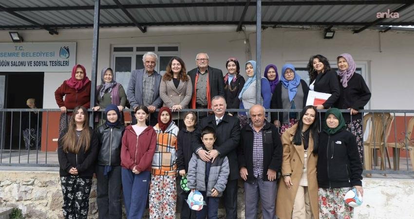 Ramazan Bayramı dolayısıyla Yuntdağı’ndaki mahalleleri ziyaret eden Yunusemre Belediye Başkanı