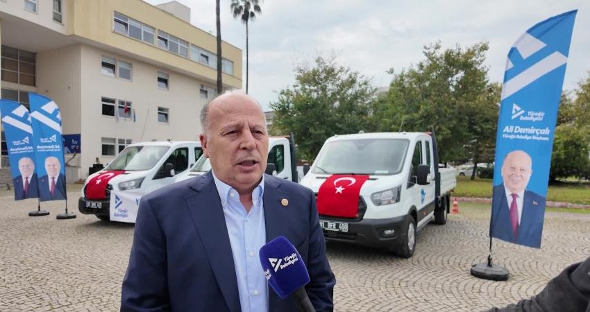 Yüreğir Belediyesi, hizmet kapasitesini artırmaya yönelik çalışmalar kapsamında üç yeni