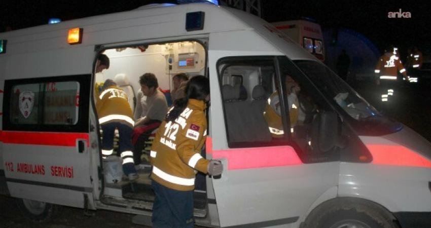 Zonguldak'ın Karadeniz Ereğli ilçesi Deli Hakkı köyü mevkisinde zincirleme trafik