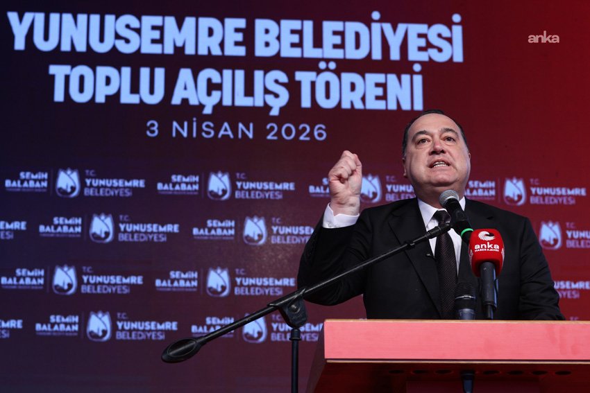 Yunusemre Belediyesi’nin toplu açılış töreninde konuşan Manisa Büyükşehir Belediye Başkanı