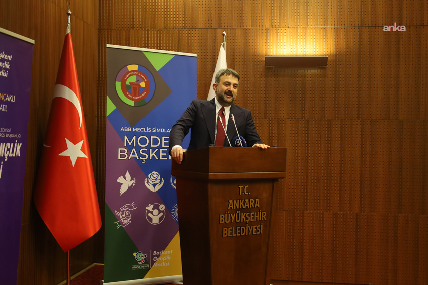 Ankara Kent Konseyi (AKK) Başkanı Halil İbrahim Yılmaz, Başkent Gençlik Meclisi