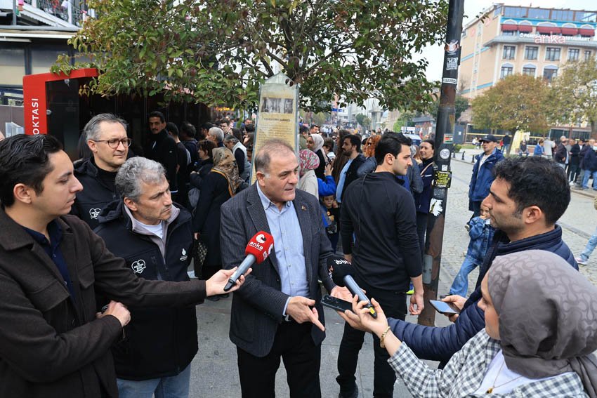 İBB Başkanvekili Nuri Aslan, 1 Nisan tarihinde  Türk Vatandaşları’na