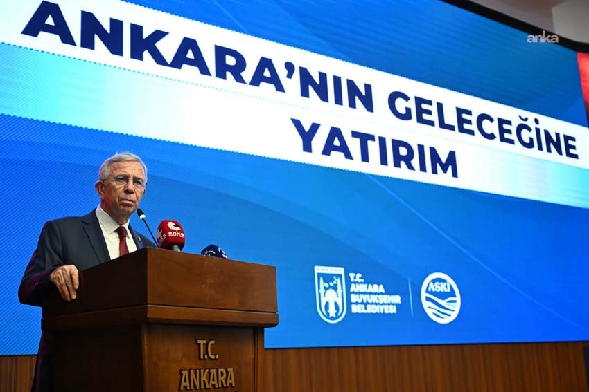 Ankara Büyükşehir Belediye (ABB) Başkanı Mansur Yavaş, "Ankara'nın Geleceğine Yatırım