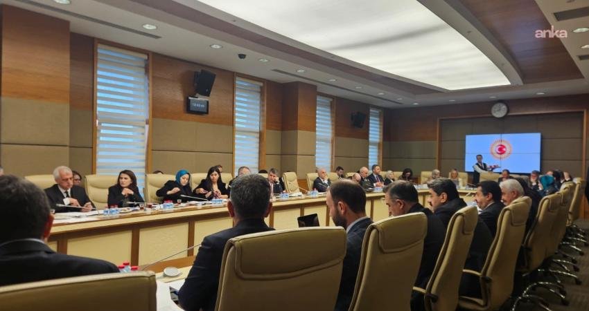 TBMM Sağlık, Aile, Çalışma ve Sosyal İşler Komisyonu'nda görüşülen kadınların