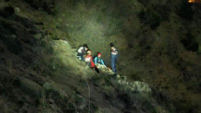 Çorum’da mantar toplarken kayalıklardan düşen Hüseyin Gökgöz, AFAD ve sağlık