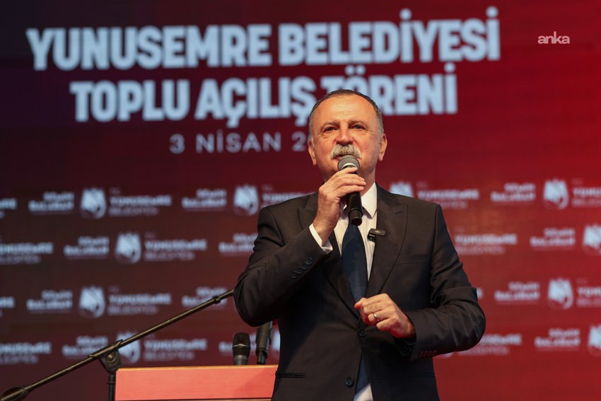 Yunusemre Belediyesi'nin hayata geçirdiği 43 projenin açılış töreni CHP Genel