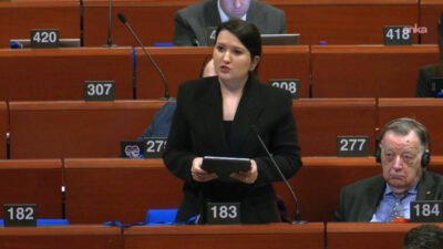 CHP Genel Başkan Yardımcısı Gökçe Gökçen, Avrupa Konseyi Parlamenter Meclisi