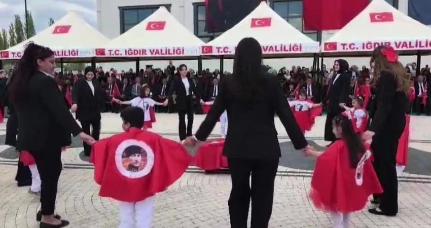 23 Nisan Ulusal Egemenlik ve Çocuk Bayramı, Iğdır’da düzenlenen törenlerle