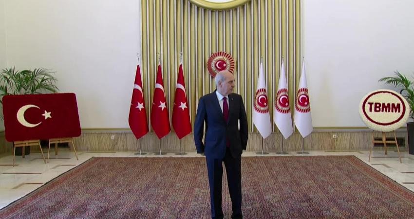TBMM Başkanı Numan Kurtulmuş, TBMM'nin açılışının 106. yılı ve 23