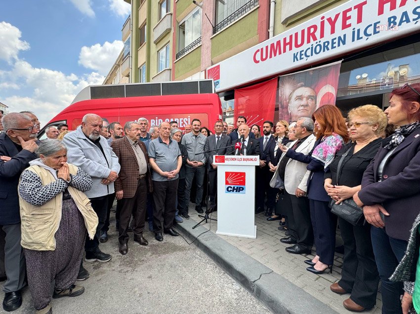 CHP Ankara İl Başkan Vekili Yüksel Işık, CHP'nin Keçiören İlçe