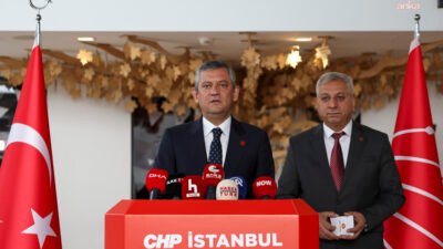 CHP Genel Başkanı Özgür Özel, EMEP Genel Başkanı Seyit Aslan