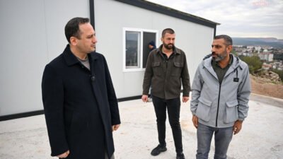 Bornova Belediye Başkanı Ömer Eşki, Erzene Mahallesi İZYUVA bölgesinde yapılacak