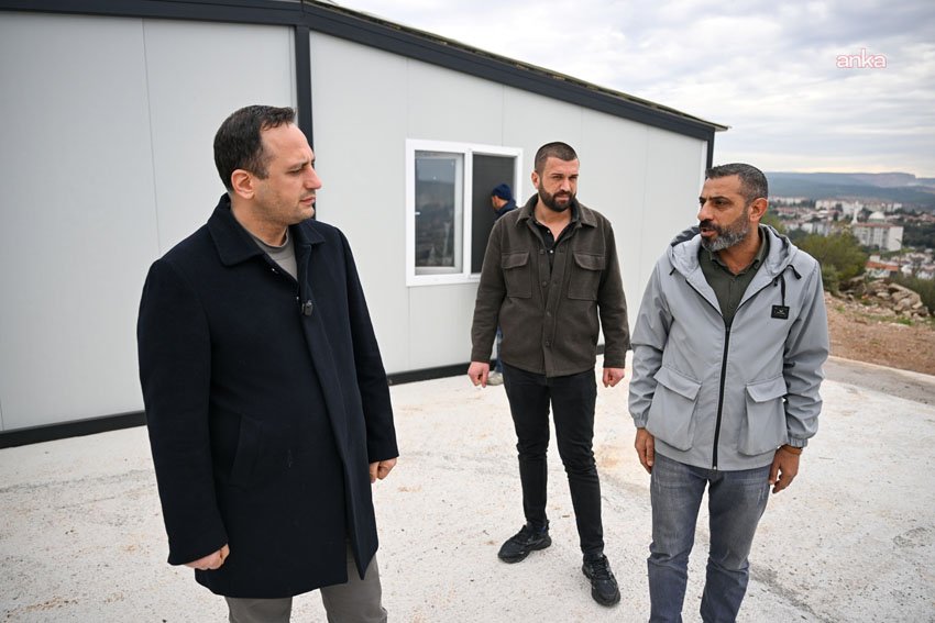 Bornova Belediye Başkanı Ömer Eşki, Erzene Mahallesi İZYUVA bölgesinde yapılacak