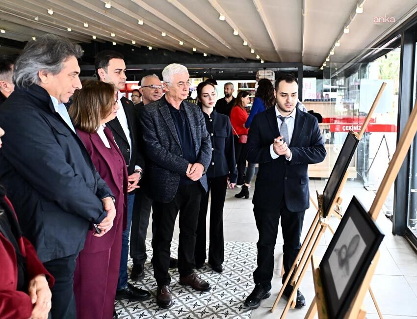 Muratpaşa Belediyesi Adalya Vakfı, otizmli sanatçı Can Baran’ın "Bir Bakışın
