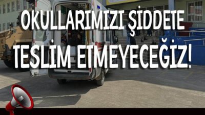 Eğitim ve Bilim Emekçileri Sendikası (Eğitim-Sen), Şanlıurfa’nın Siverek ilçesinde bir