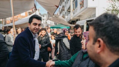 Tuzla Belediye Başkanı Eren Ali Bingöl, saha ziyaretleri kapsamında esnaf