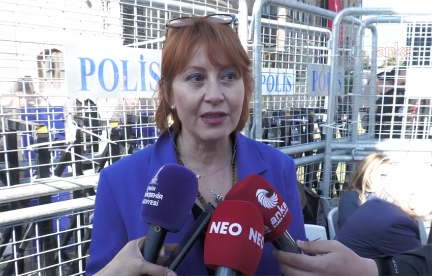 İzmir Büyükşehir Belediyesi'nin Meslek Fabrikası binasının tahliye girişimine karşı başlatılan