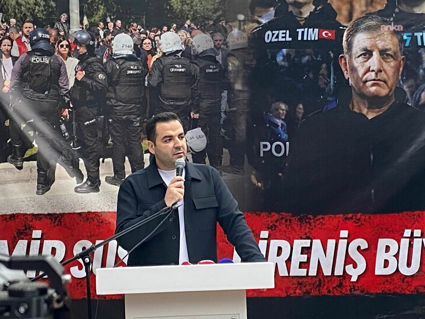 CHP Gençlik Kolları Genel Başkanı Cem Aydın, Meslek Fabrikası direniş