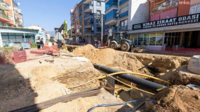 İzmir Büyükşehir Belediyesi İZSU Genel Müdürlüğü, Kiraz’da yaklaşık 100 milyon