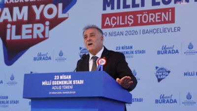 İstanbul Büyükşehir Belediye (İBB) Başkanvekili Nuri Aslan, Bahçelievler 23 Nisan