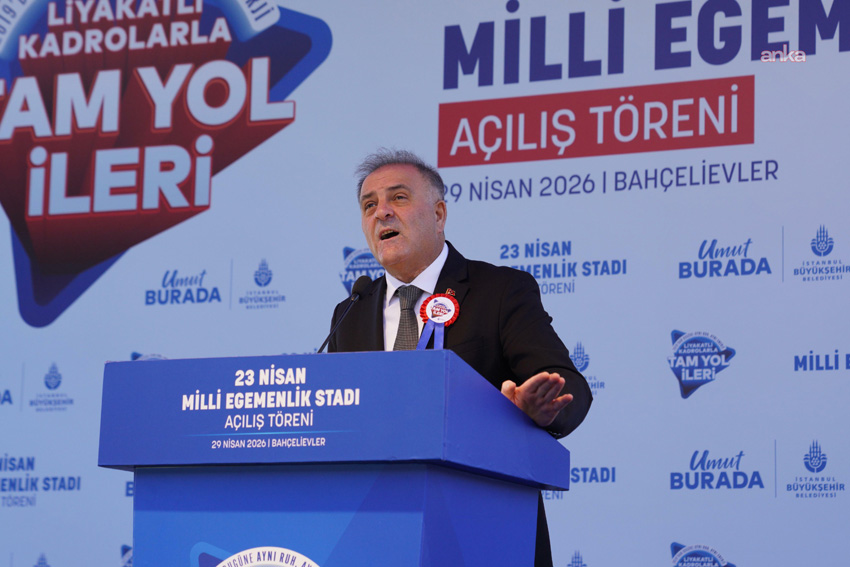 İBB Başkanvekili Nuri Aslan: Biz öyle veya böyle bu millete hizmet etmeye devam edeceğiz. İster Silivri zindanında ister Büyükşehir’de… İstanbul Büyükşehir Belediye (İBB) Başkanvekili Nuri Aslan, Bahçelievler 23 Nisan